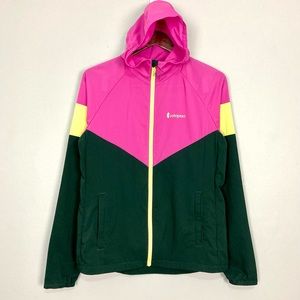 Cotopaxi Palmas Active Jacket Women’s Size M Full Zip Hooded Pockets Lightweight